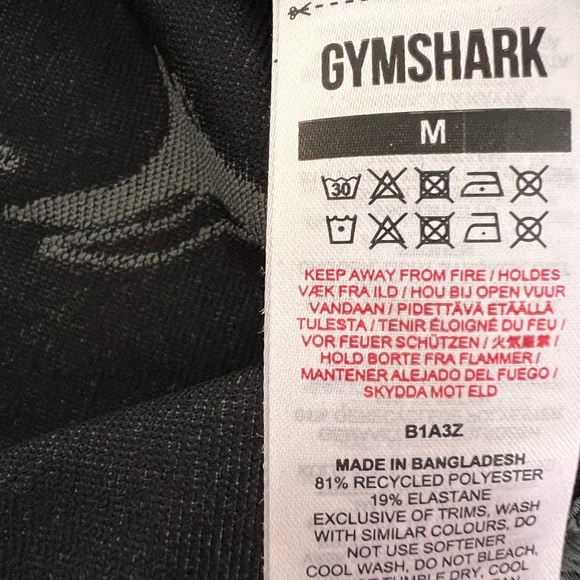 *SOLD* Gymshark Power Pullover Cropped Long Sleeve Workout Top - Picture 6 of 6